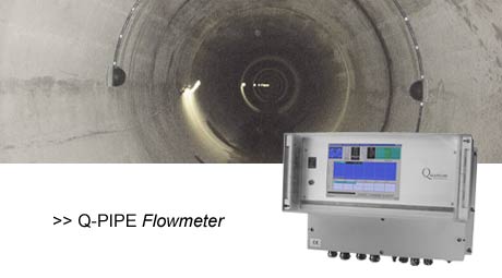 Discharge measurement in pipes